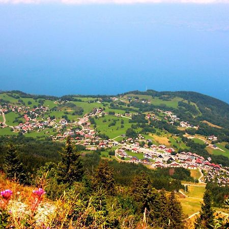 Appartement Confortable A Thollon-Les-Memises Avec Vue Dış mekan fotoğraf