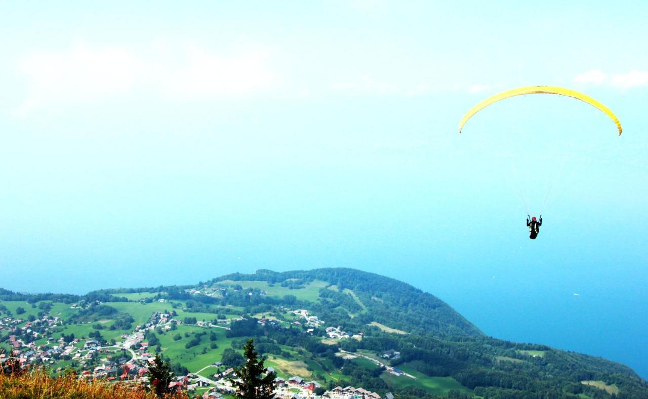 Appartement Confortable A Thollon-Les-Memises Avec Vue Dış mekan fotoğraf